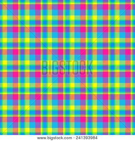 Rainbow Dreamy Colors Multicolored Seamless Fashion Trenty Textile Image Pattern