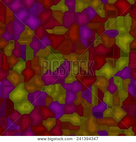 Motley Colorful Colour Seamless Futuristic Design Pattern