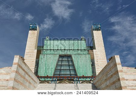 Palace Of Festivals Or Palacio De Festivales De Cantabria In Santander City, Cantabria Region Of Spa