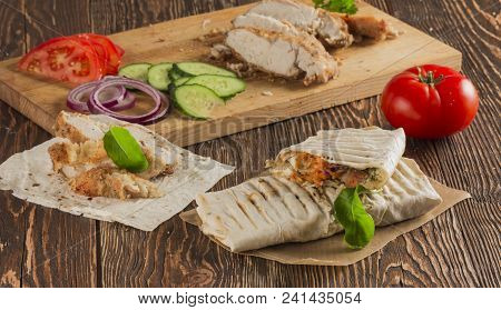 Fast Food. Eastern Food. Shish Kebab, Lyulya-kebab, Shaverma, Pita Gyros, Shawarma. Street Food. Sha
