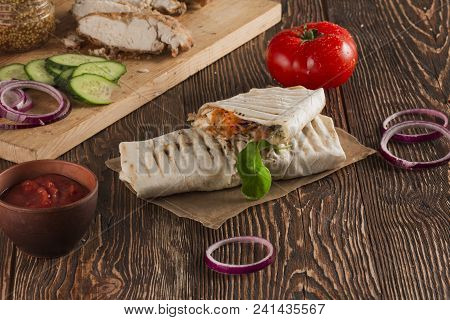 Fast Food. Eastern Food. Shish Kebab, Lyulya-kebab, Shaverma, Pita Gyros, Shawarma. Street Food. Sha