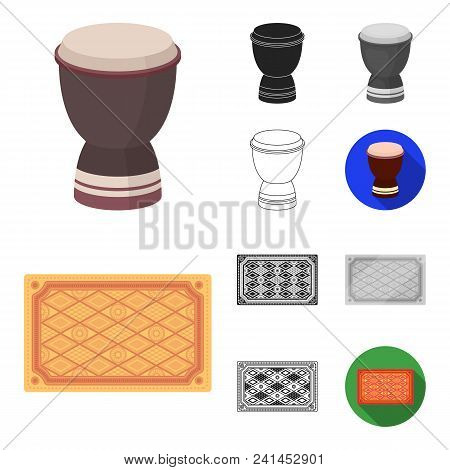 Turkey Country Cartoon, Black, Flat, Monochrome, Outline Icons In Set Collection For Design.travel A