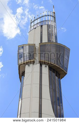 Krakow, Poland - June 30, 2017: Divine Mercy Sanctuary In Lagiewniki. It Is A Sacral Complex Associa