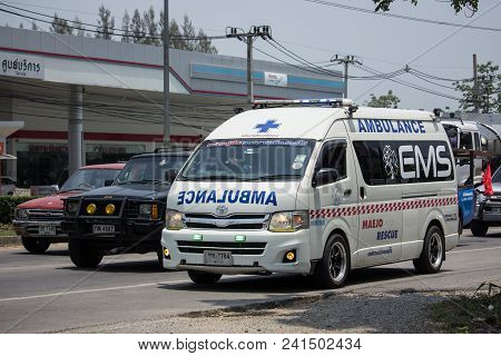 Ambulance Van Of Maejo Subdistrict
