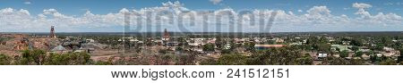 Kalgoorlie, Australia - January 27, 2018: Panorama Of The City Of Kalgoorlie On January 27, 2018 In 