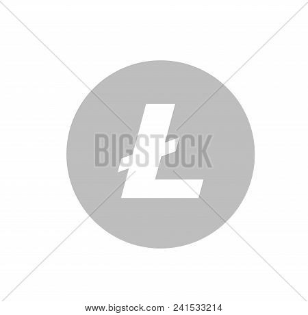Litecoin Crypton Coin Currency Illustration Blockchain Digital