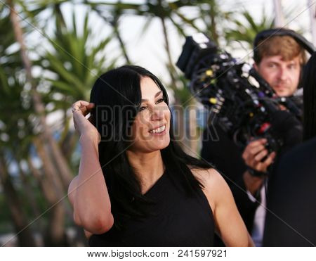   Nadine Labaki attends the photocall the Palme D'Or Winner during the 71st Cannes Film Festival at Palais on May 19, 2018 in Cannes, France. 