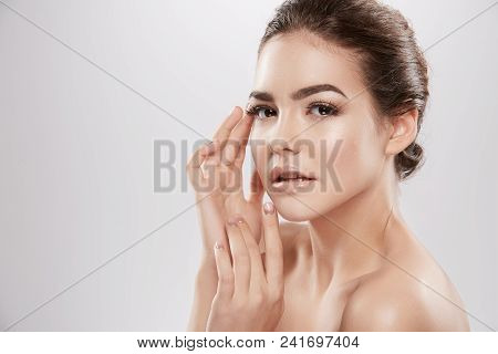 Pretty Girl With Perfect Skin