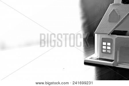 Home isolated white backround and texture