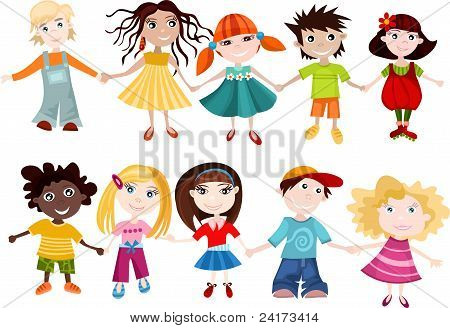 bambini insieme