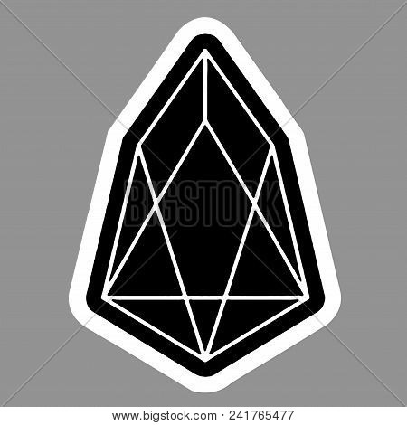 Eos Crypton Coin Currency Illustration Blockchain Digital