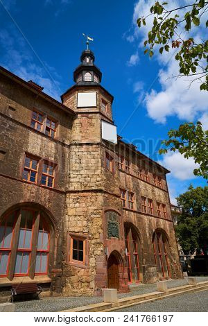 Stadt Nordhausen Rathaus city hall in Thuringia Germany