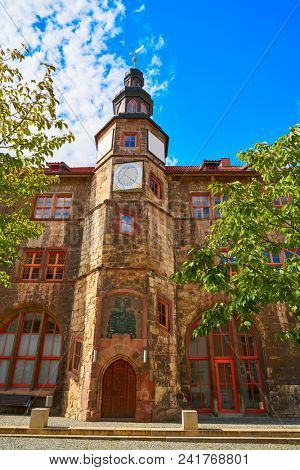 Stadt Nordhausen Rathaus in Thuringia Germany