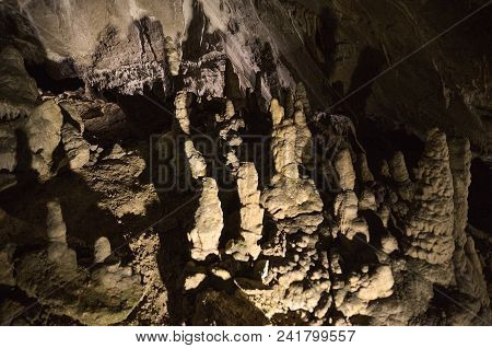 Belianska Cave, Stalagmite And Stalactite, High Tatras Slovakia