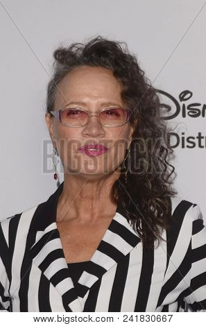 LOS ANGELES - MAY 20:  Rena Owen at the Disney ABC International Upfront at the Walt Disney Studios on May 20, 2018 in Burbank, CA