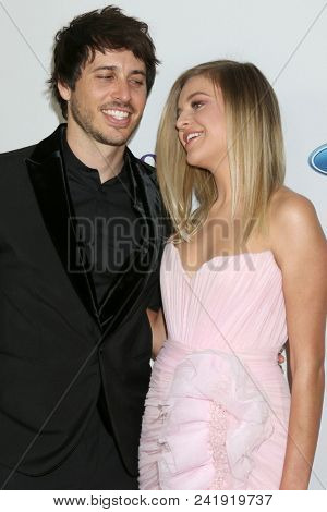 LOS ANGELES - MAY 22:  Morgan Evans, Kelsea Ballerini at the Gracies at the Beverly Wilshire Hotel on May 22, 2018 in Beverly Hills, CA