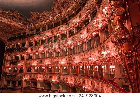 Teatro La Fenice, Venice Opera House, Italy