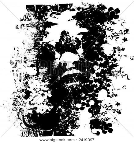 Angst Grunge Illustration
