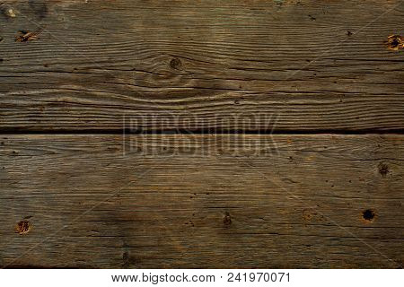 Brown Wooden Board Background. Old Wood Texture