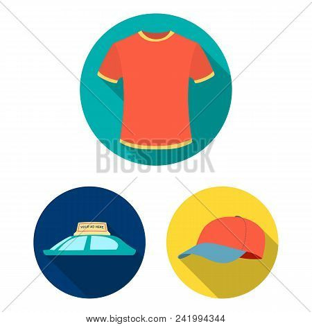 Production Of Advertising Flat Icons In Set Collection For Design. Advertising Equipment Vector Symb