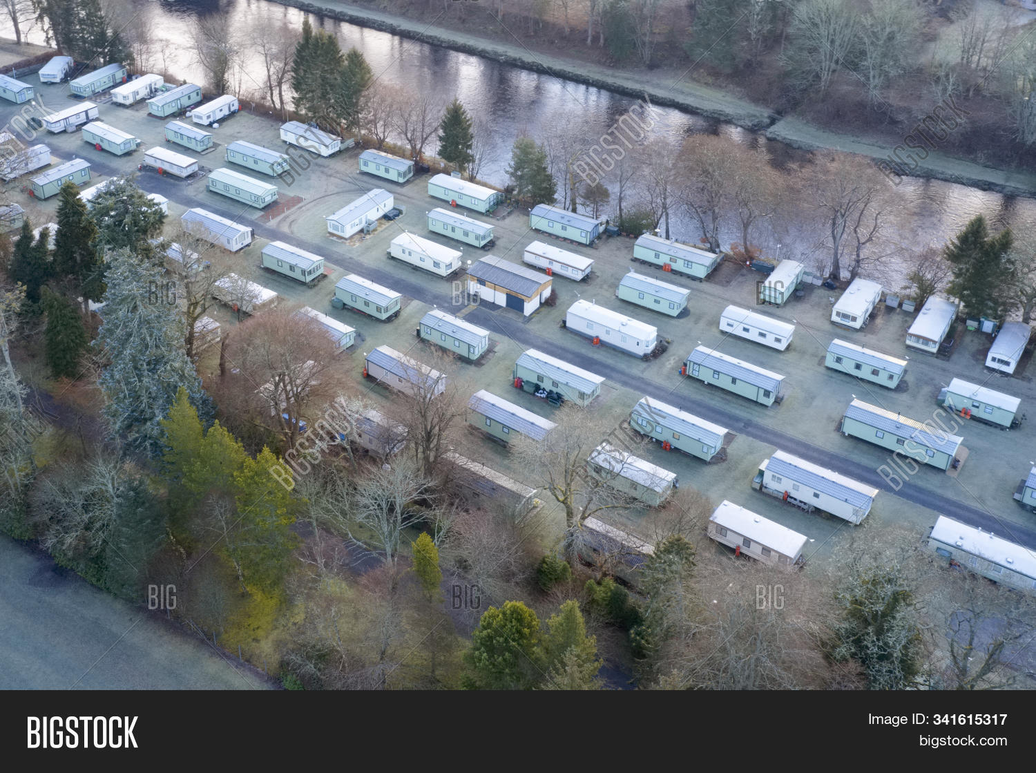 Caravan View Aerial View Caravan Image & Photo (Free Trial) | Bigstock