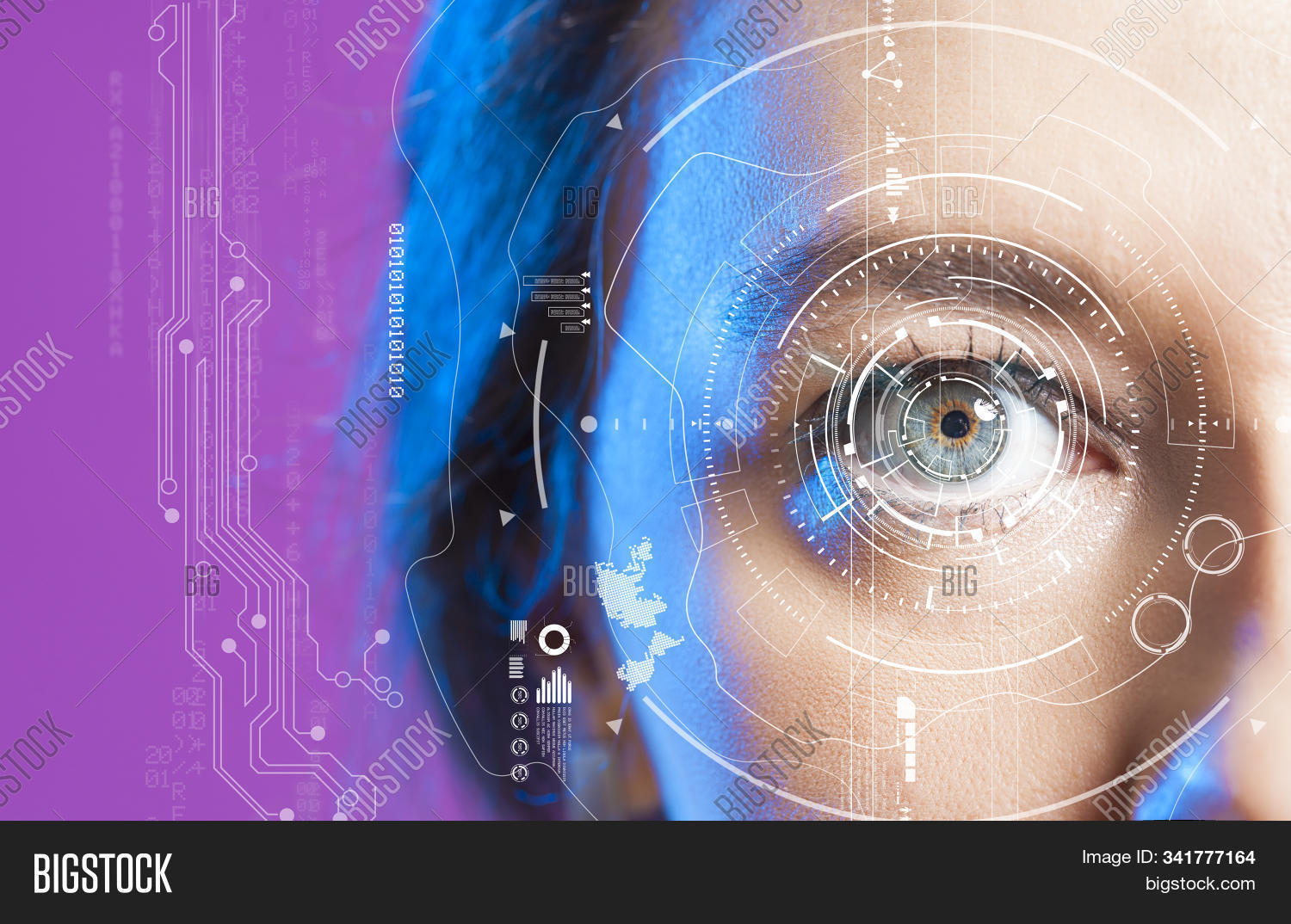 Human Eye Graphical Image Photo Free Trial Bigstock