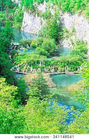 Plitvice Lakes National Park (plitvicka Jezera), Lika-senj, Croatia - Unesco World Heritage Site