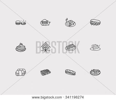America Icons Set. Arizona And America Icons With South Carolina, Utah And Virginia. Set Of Seafood 