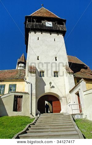 Sächsische Festung und Kirche