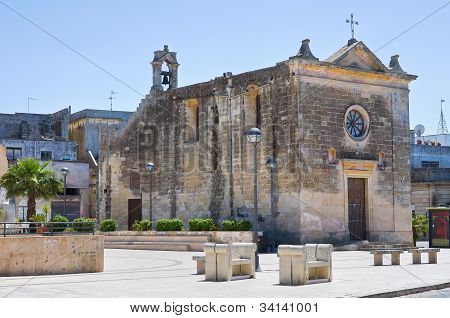 Church of SS. Medici. Martano. Puglia. Italy.