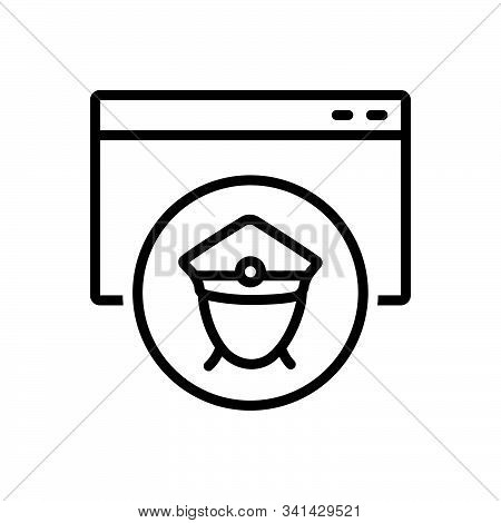 Black Line Icon For Seo-guide Seo Guide Cicerone Technology