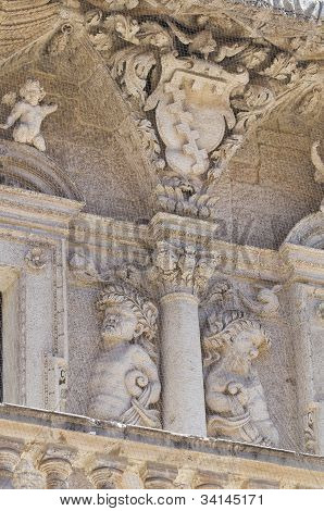 Della Marra palace. Barletta. Puglia. Italien.
