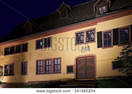 Bach House In The Old Town Of Eisenach Which Was Previously Erroneously Regarded As The Birthplace O