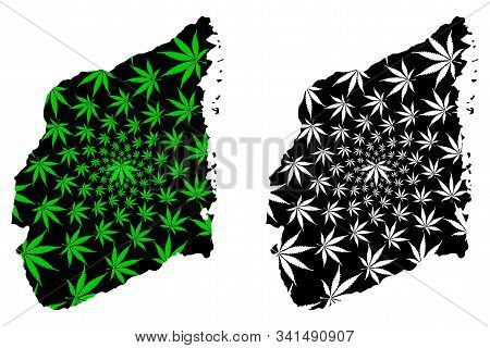 Cabo Delgado Province (provinces Of Mozambique, Republic Of Mozambique) Map Is Designed Cannabis Lea