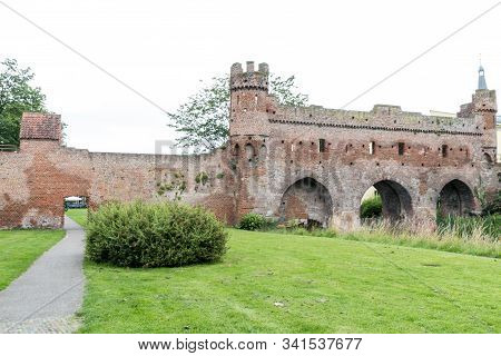 This Is A Part Of A Old Castle In The City Zutphen In The Netherlands