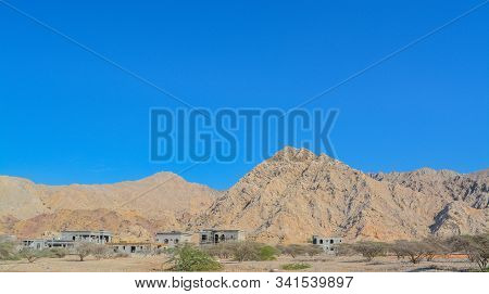 Al Hajar Mountains Near Ras Al Khaimah, United Arab Emirates