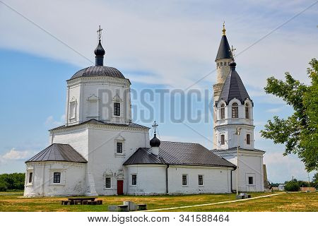 The Ancient Orthodox Church In Bulgar. Historical And Archaeological Complex Bulgar, Russia, Tatarst
