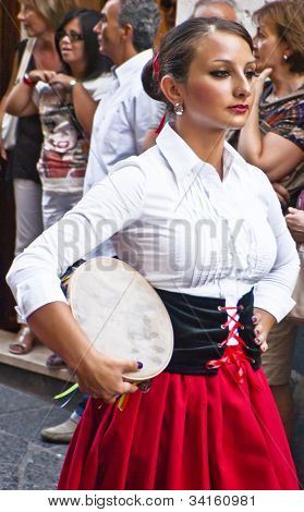 กลุ่มพื้นเมืองซิซิลีจาก Polizzi Generosa