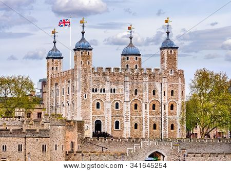 Tower Of London In Spring, United Kingdom