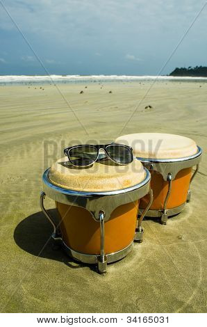 Bongo sulla spiaggia