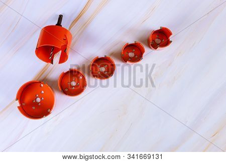 Hole Saw Or Hole Cutter Tools For Wood Is A Drill Of Bits Hole Saw For Making Large Holes In Wood
