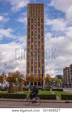 The Student Hotel, A Special Place For Everyone Who Need To Relax. Vertical Photo. Eindhoven, Nether