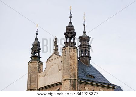 Old Church In The Czech Republic. Kutna Gora