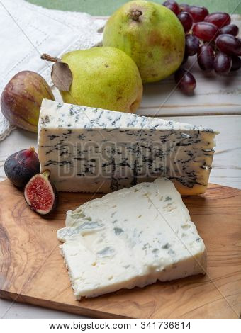 Gorgonzola Picant And Dolce Italian Blue Cheese, Made From Unskimmed Cow's Milk In North Of Italy