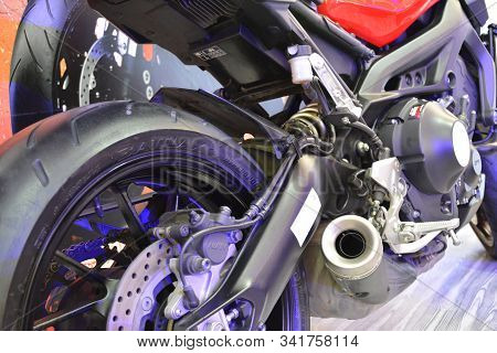 Pasig, Ph - Sept. 29: Yamaha Xsr900 Motorcycle At Philippine Moto Heritage Weekend On September 29, 