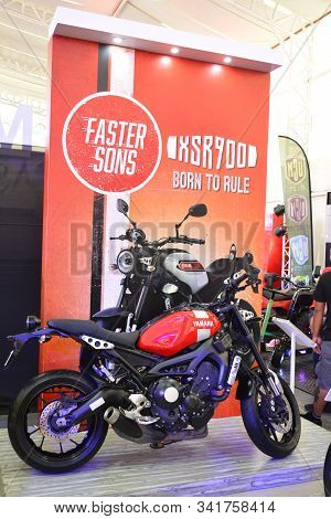 Pasig, Ph - Sept. 29: Yamaha Xsr900 Motorcycle At Philippine Moto Heritage Weekend On September 29, 
