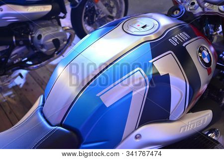 Pasig, Ph - Sept. 29: Bmw Motorcycle At Philippine Moto Heritage Weekend On September 29, 2019 In Me
