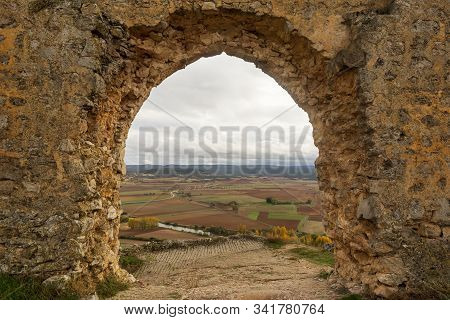 Gorzmaz Fortress A Very Cloudy Day In Soria