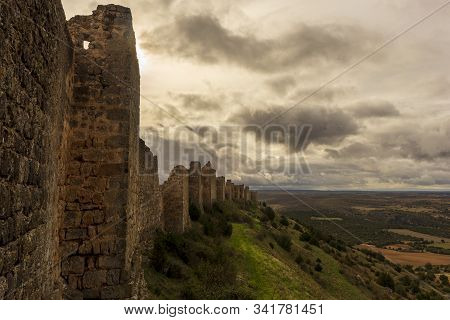 Gorzmaz Fortress A Very Cloudy Day In Soria