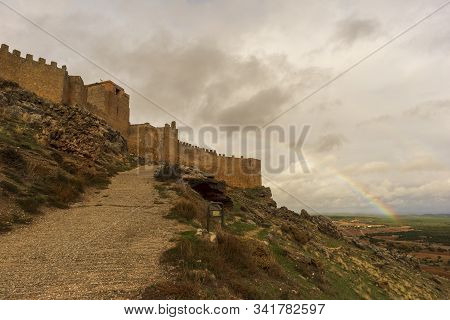 Gorzmaz Fortress A Very Cloudy Day In Soria